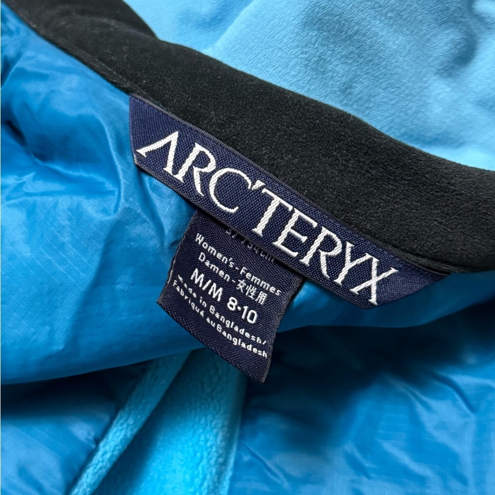 Arc'teryx Women's Light Blue Atom LT Vest Medium Layers - Picture 7 of 11